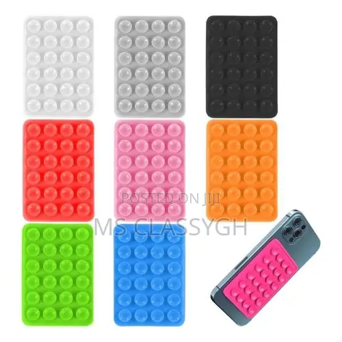 Silicone Suction Cup Phone Holder – Non-Slip Adhesive Stand