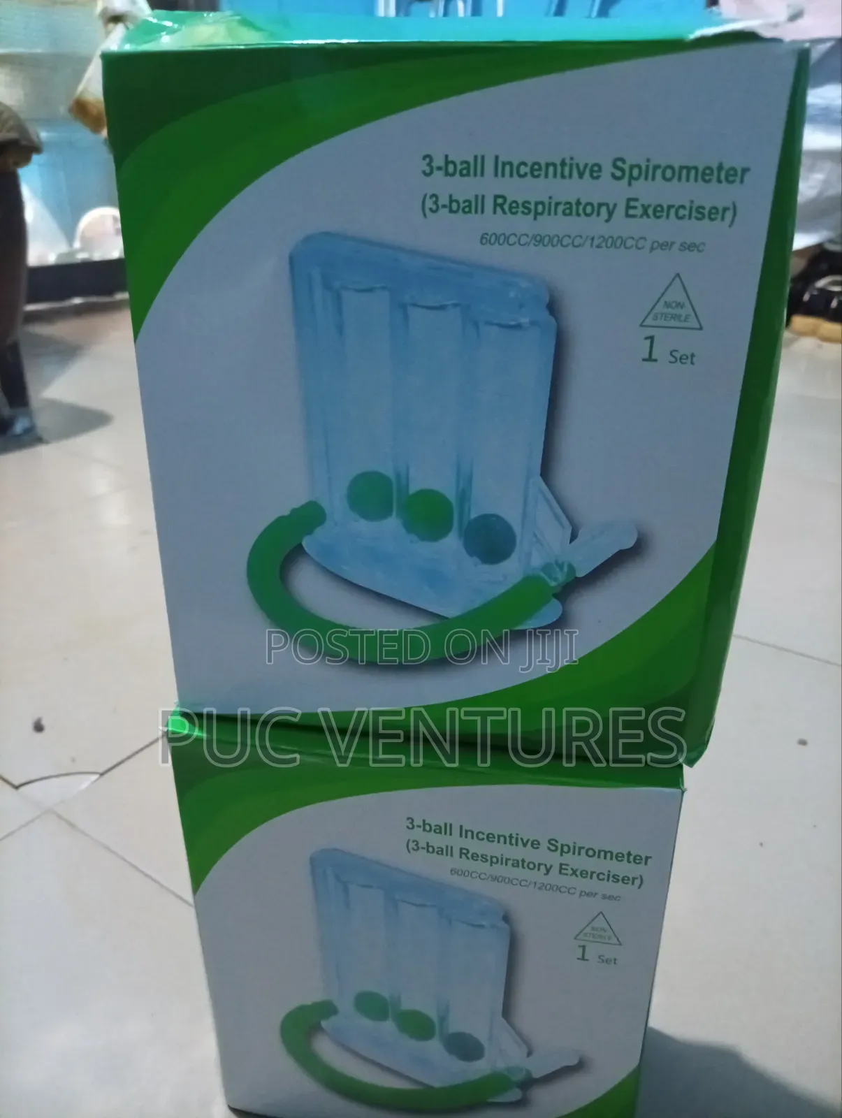 3-Balls Incentive Spirometer