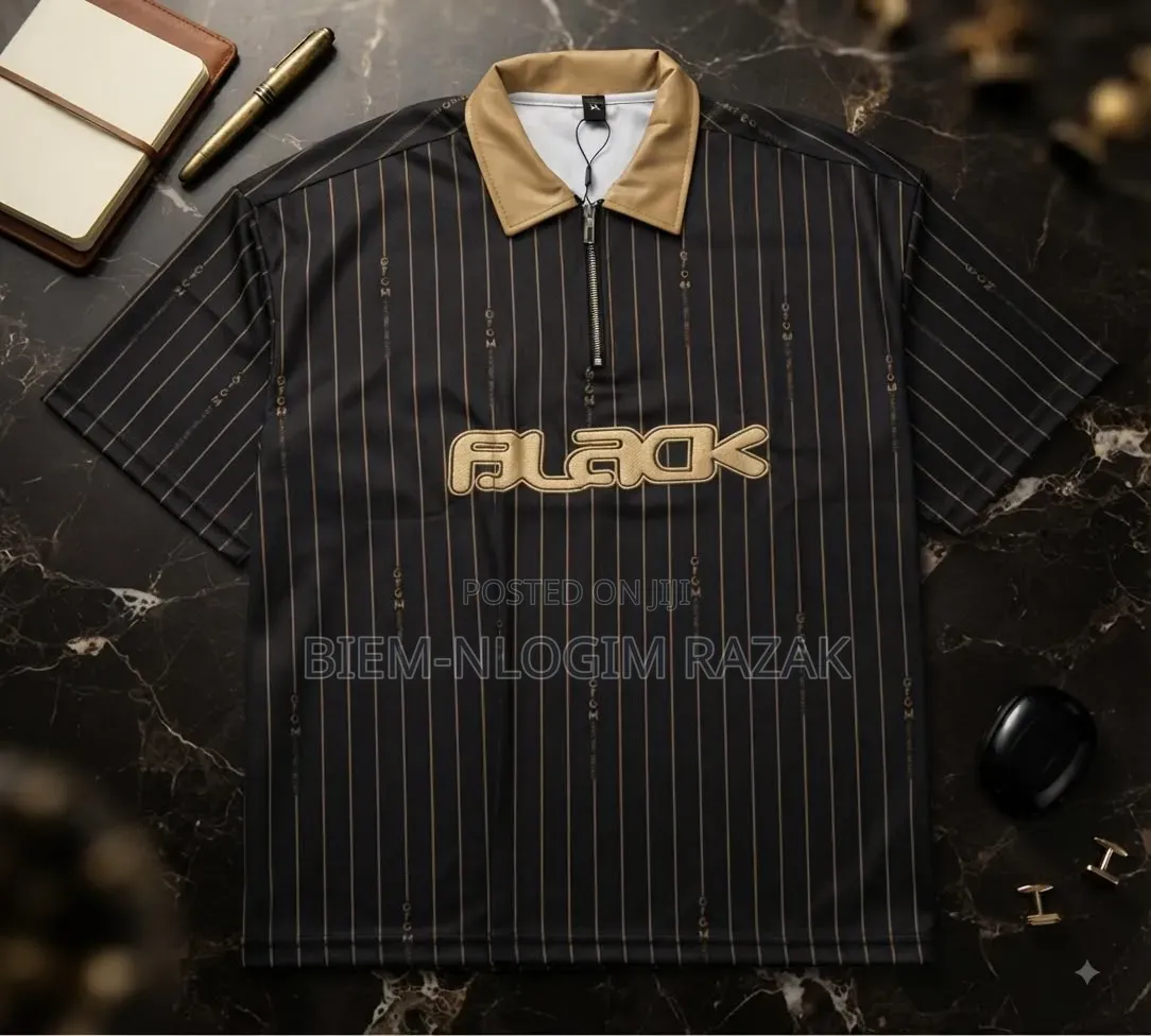 Black Air Zip Up Club Tshirts Available in Stock