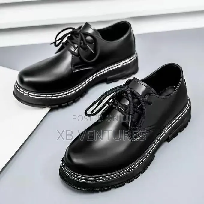 Urban Vibe Italian Formal Oxford Loafers Lace Up Flat Business Shoes