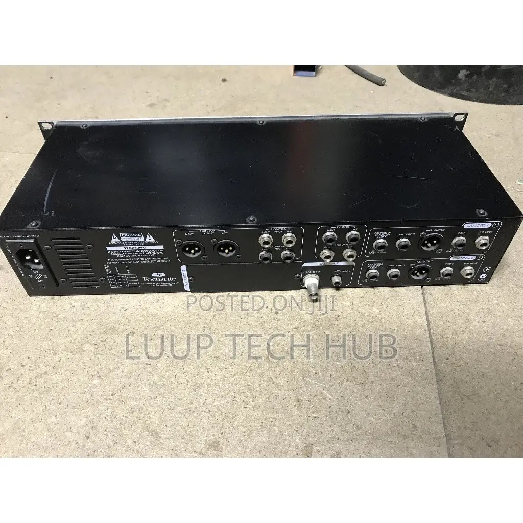 Focusrite Platinum TwinTrak Pro – Dual Channel Strip Preamp