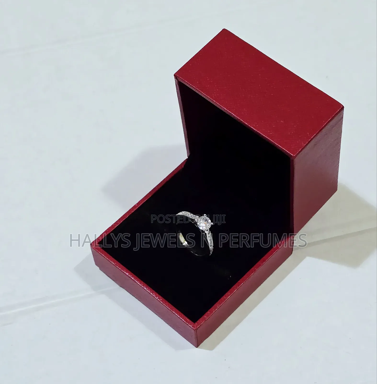 Sterling Silver 0.7ct Zirconia Engagement, Promise Ring