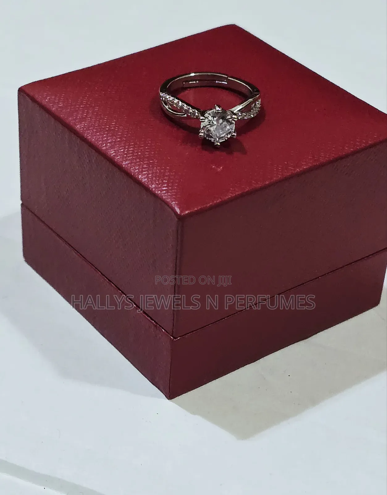 Sterling Silver 0.7ct Zirconia Engagement, Promise Ring