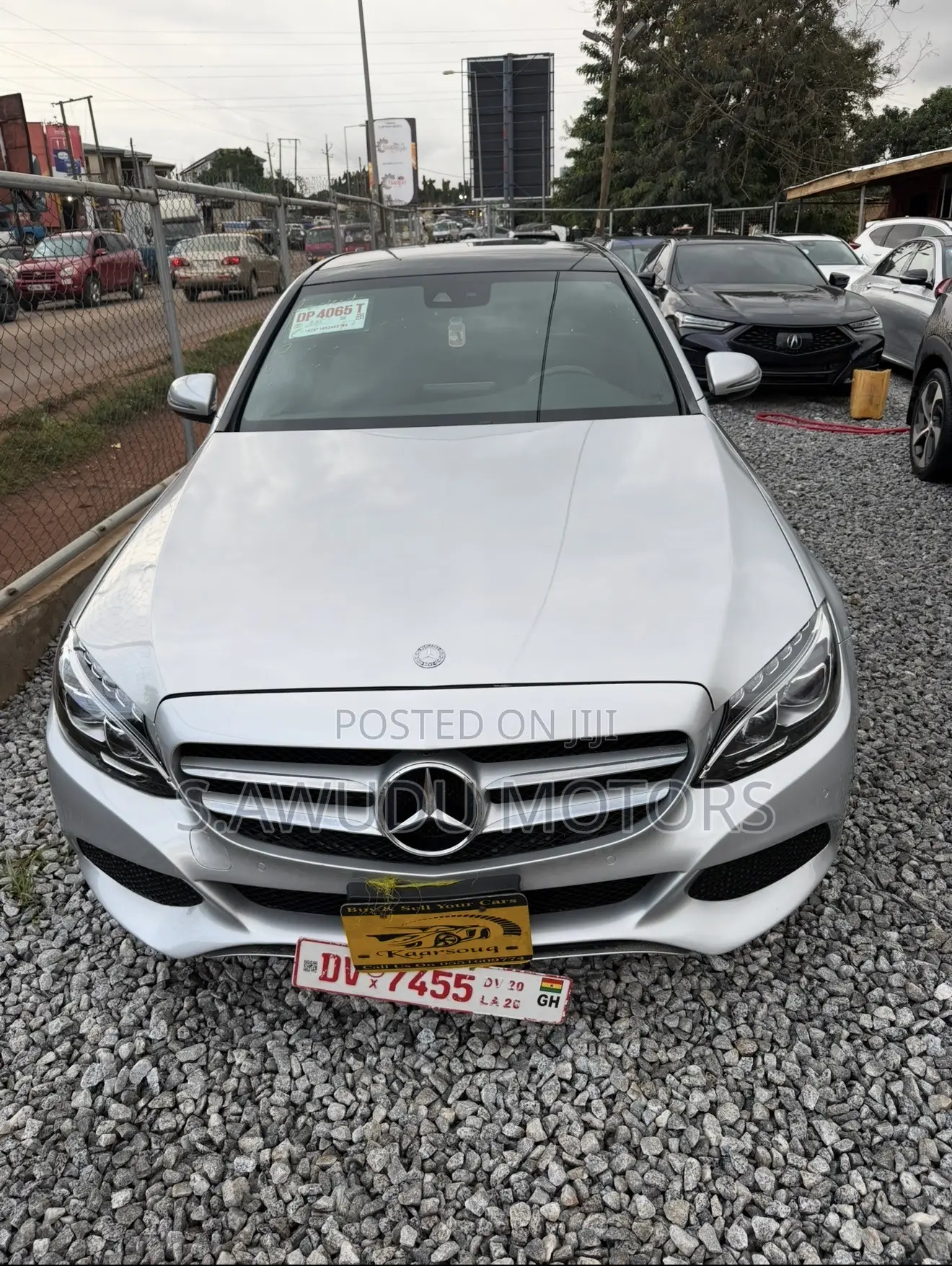 Mercedes-Benz C300 Base 4Matic Coupe AWD (2.0L 4cyl 7A) 2017 Silver