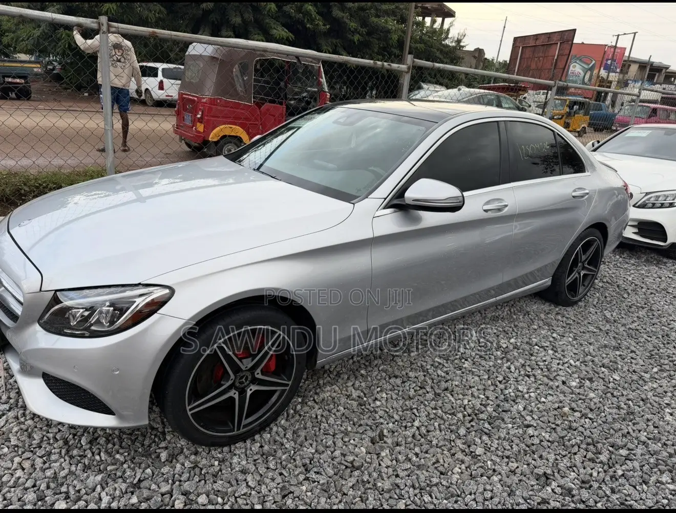 Mercedes-Benz C300 Base 4Matic Coupe AWD (2.0L 4cyl 7A) 2017 Silver