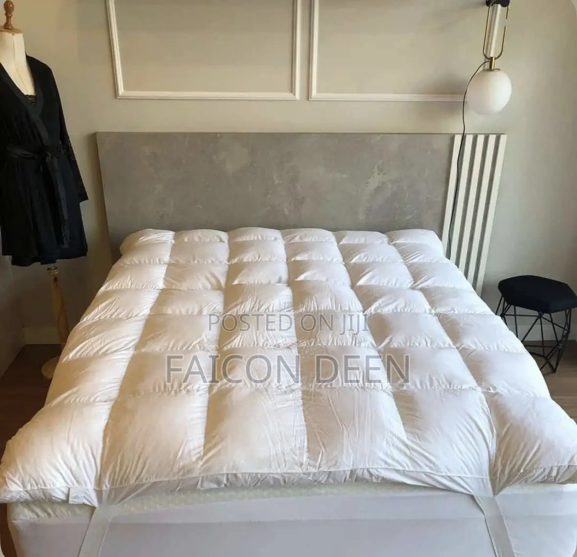 Premium Thick Mattress Topper for Apartments ,Hotels ,Airbnb Lodges