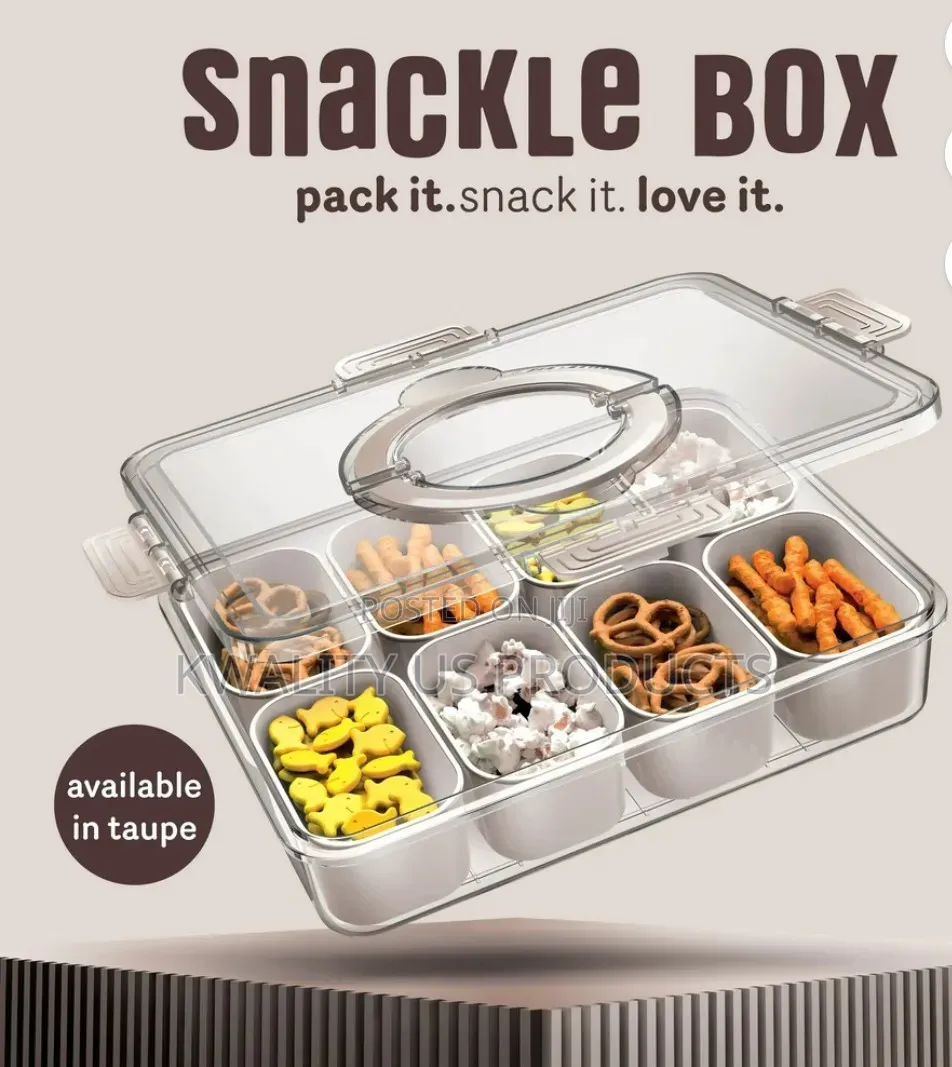 CWC 8-Compartment Snackle Box Set