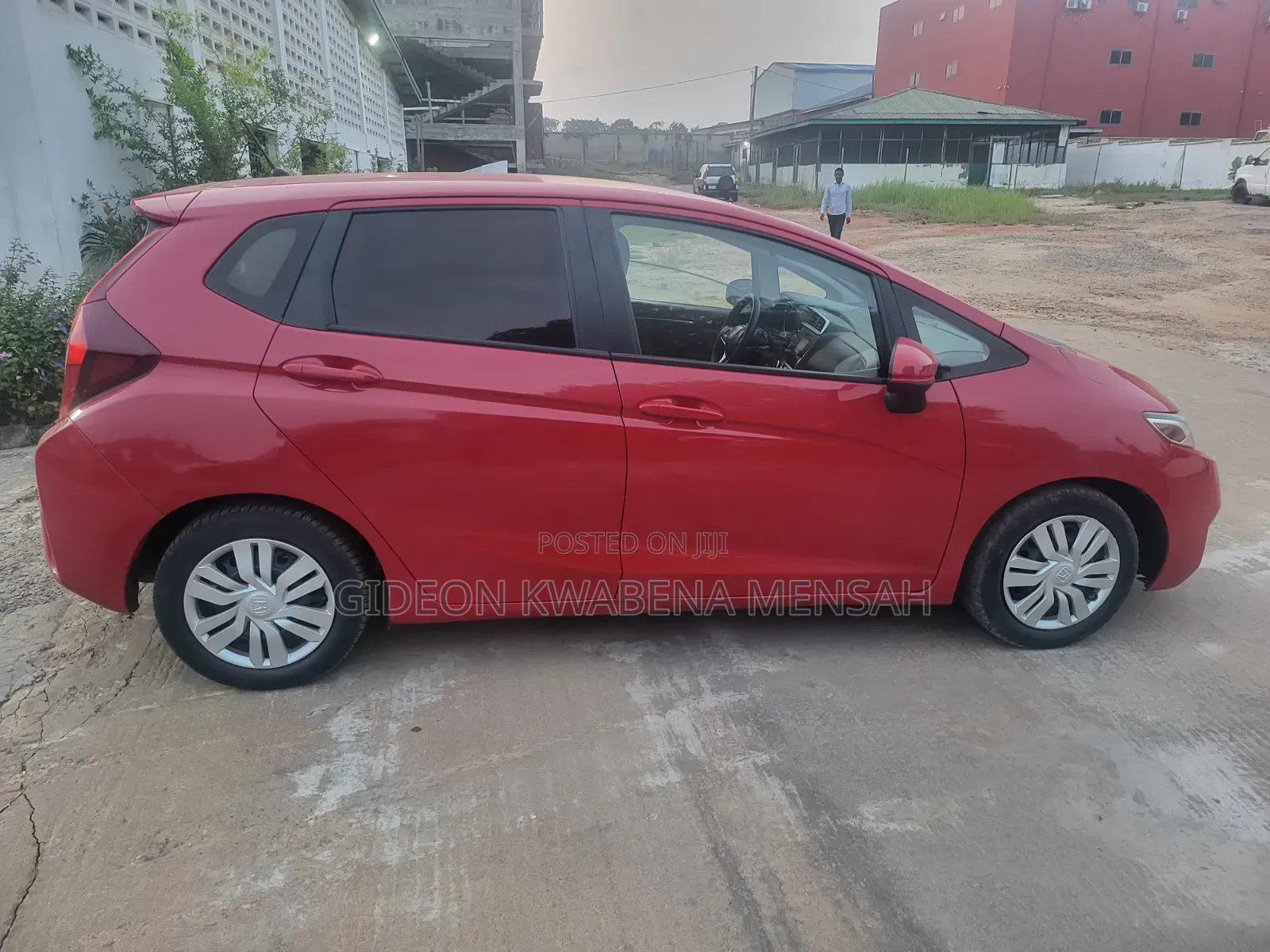Honda Fit 2016 Red
