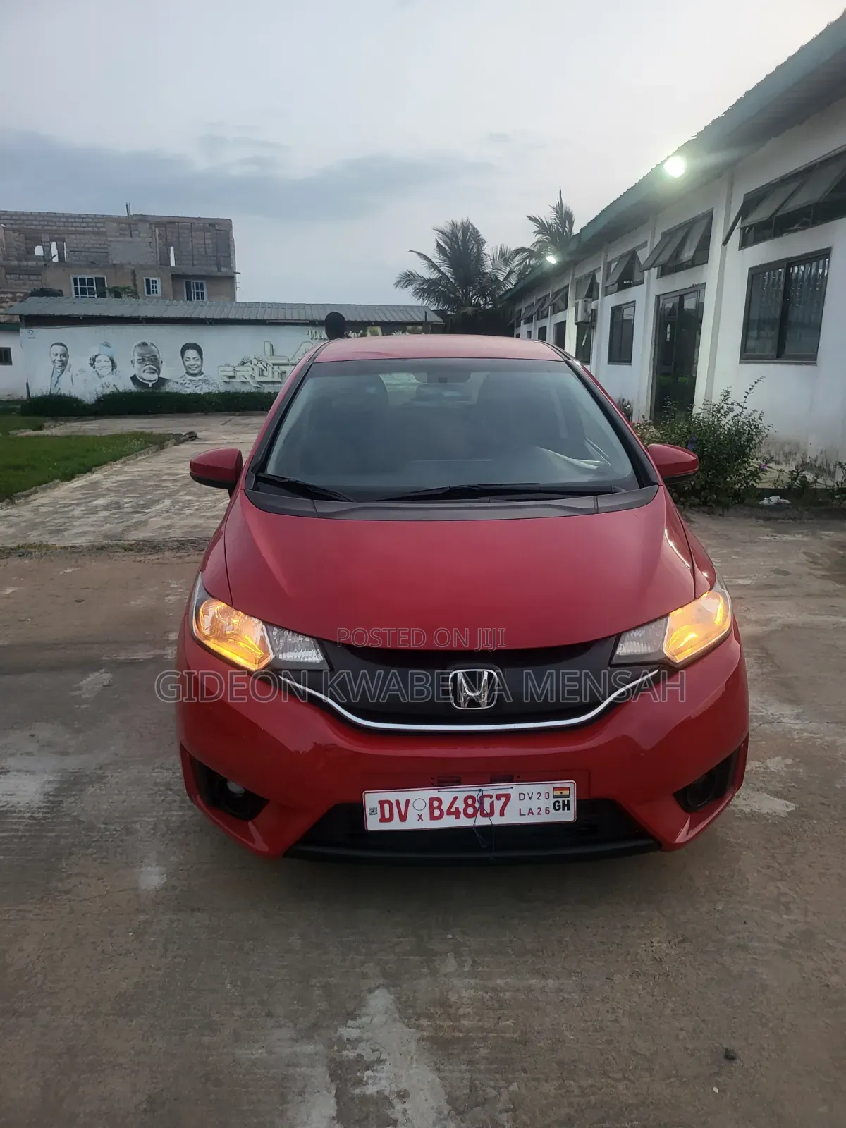 Honda Fit 2016 Red
