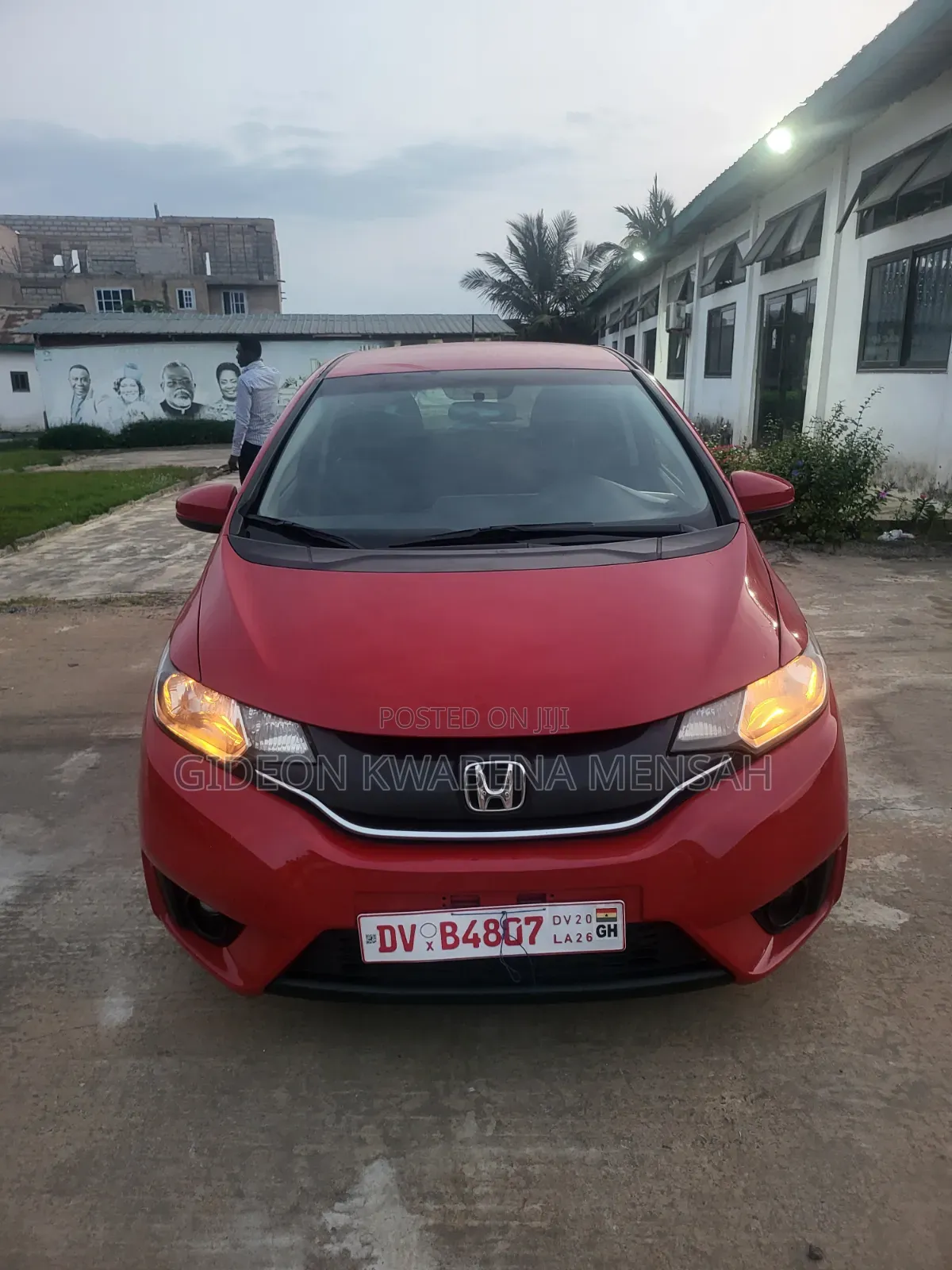 Honda Fit 2016 Red
