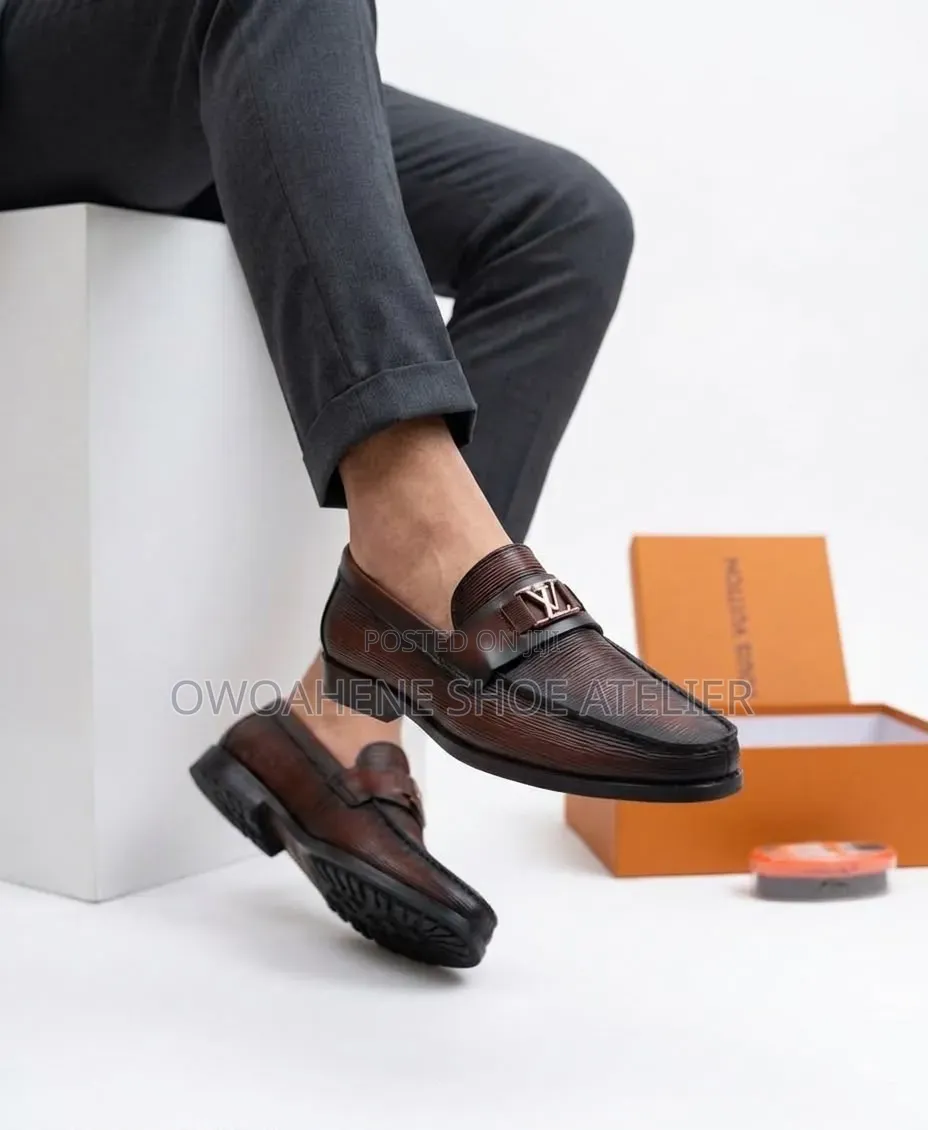 Pair of Louis Vuitton Major Loafers