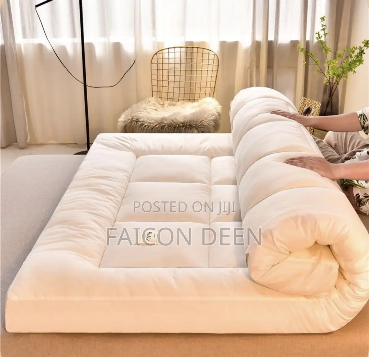 Hotel Luxury Quality Mattress Topper Also Perfect Apartments, Lodges