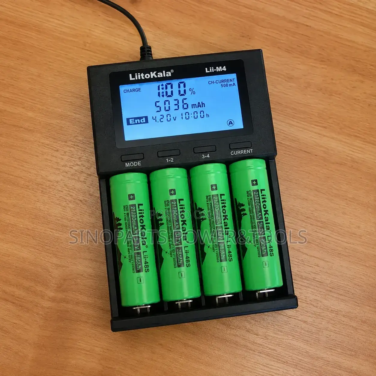 LiitoKala Lii-M4 Smart Battery Charger for 18650 AA AAA