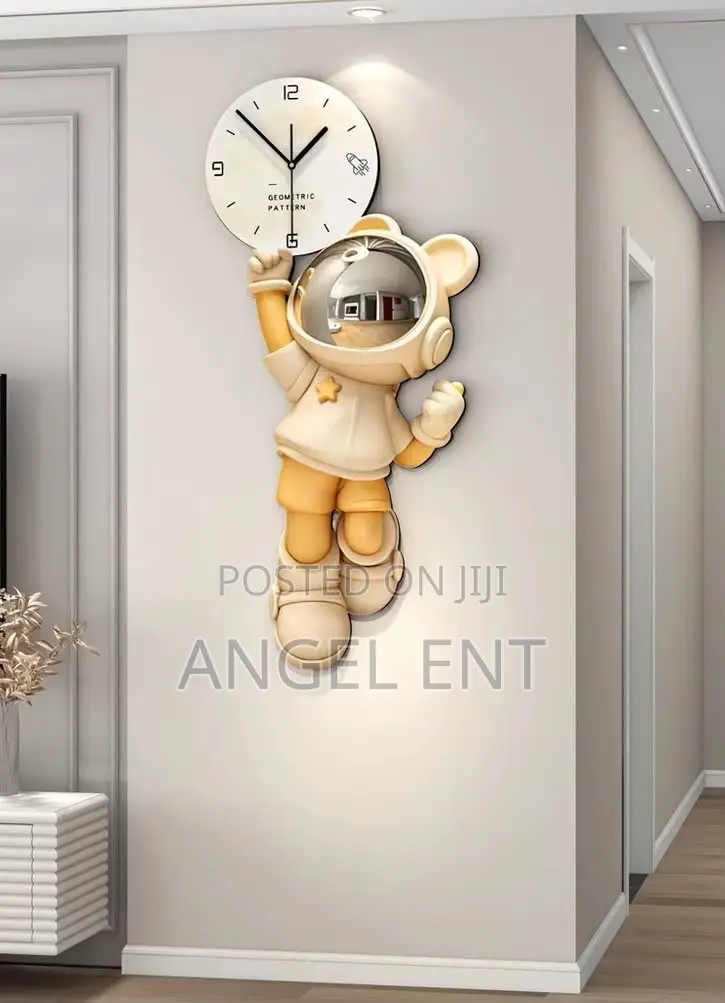 3D Art Wall Clock Available (Location: Adum Kumasi)