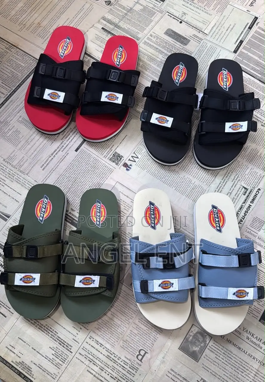 Dickies Double-Strap Slide Sandals Available (Location: Adum Kumasi)