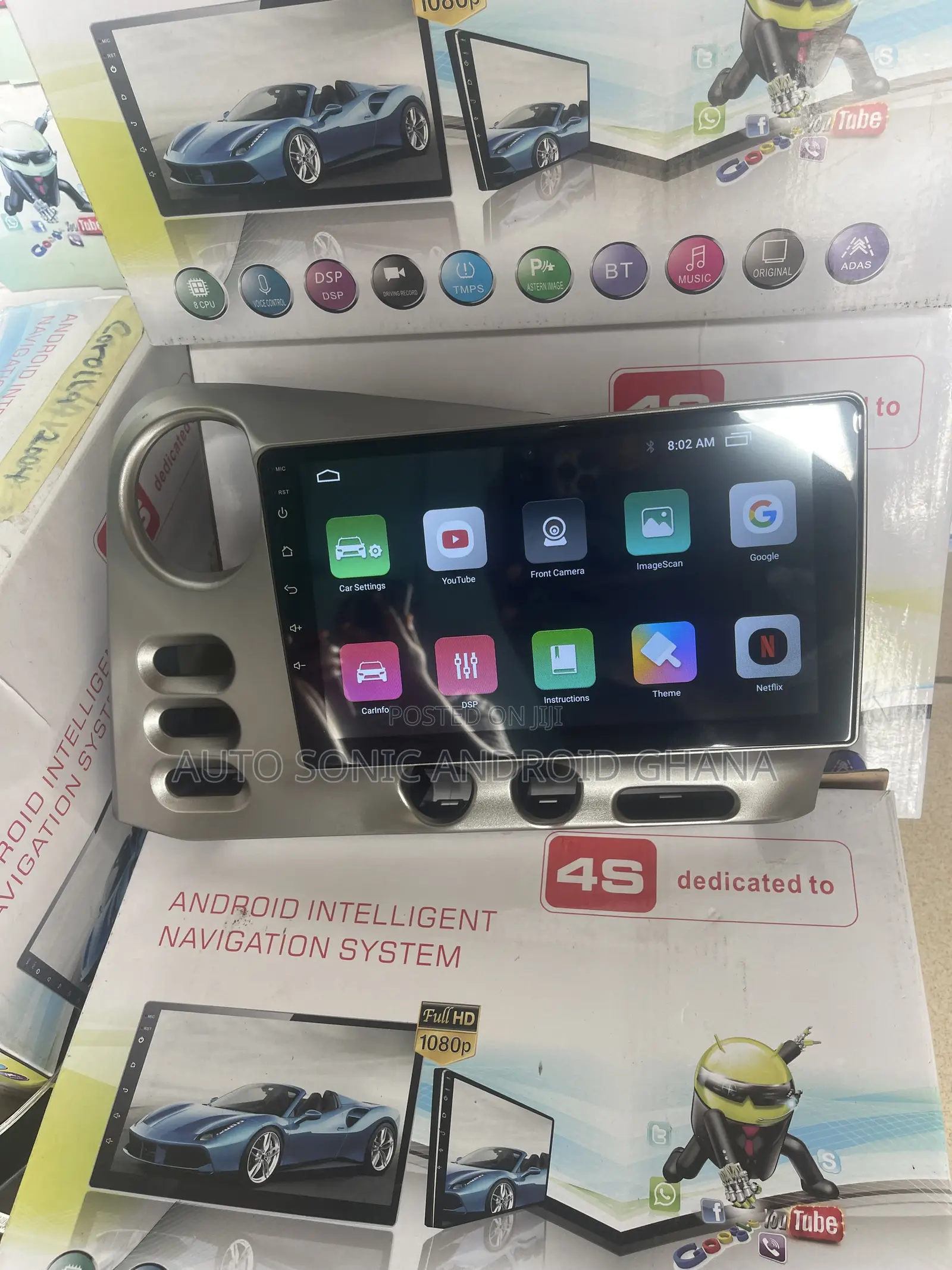 Toyota Matrix 2005 Android Infotainment Upgrade Screen 9”