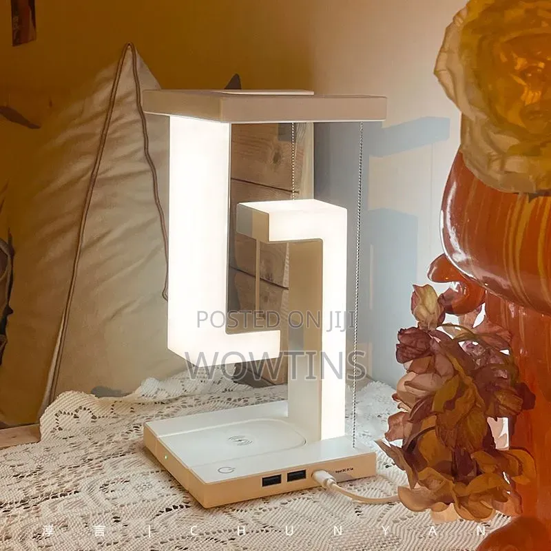 Smart LED Desk Lamp With Wireless Charger