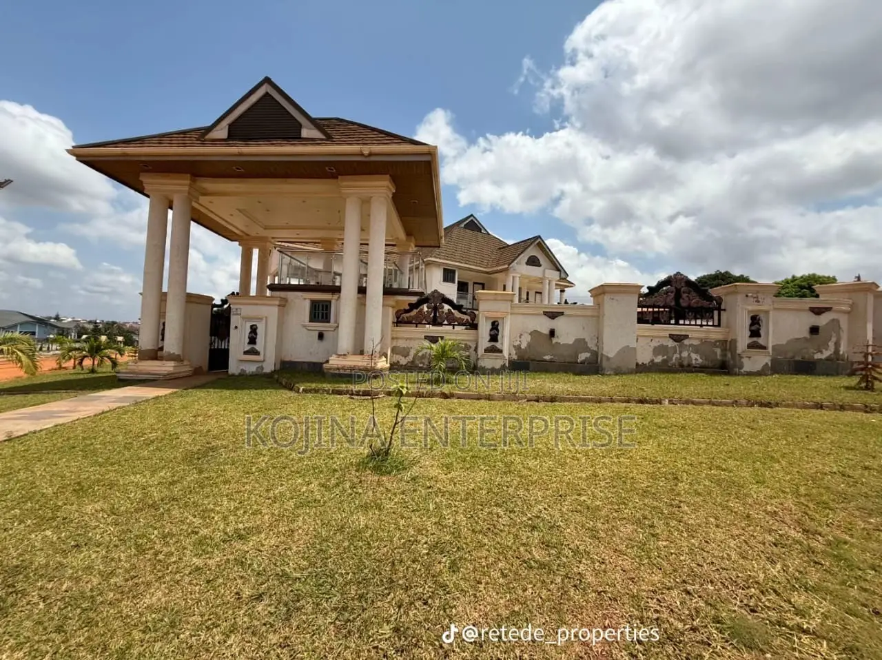 Furnished 6bdrm House in Santasi Ayinam, Kumasi Metropolitan for rent
