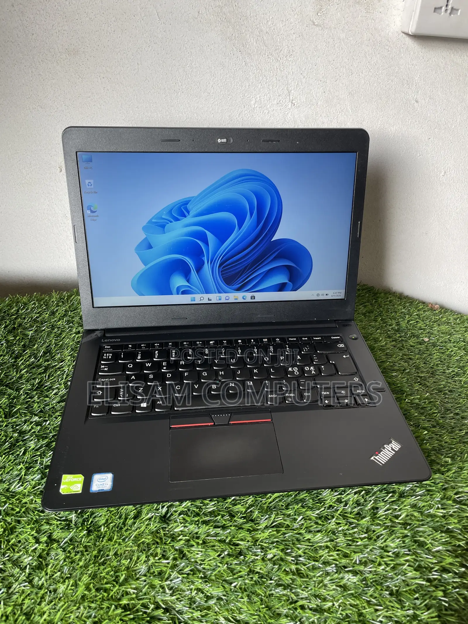 Laptop Lenovo ThinkPad E470 8GB Intel Core i5 SSD 256GB