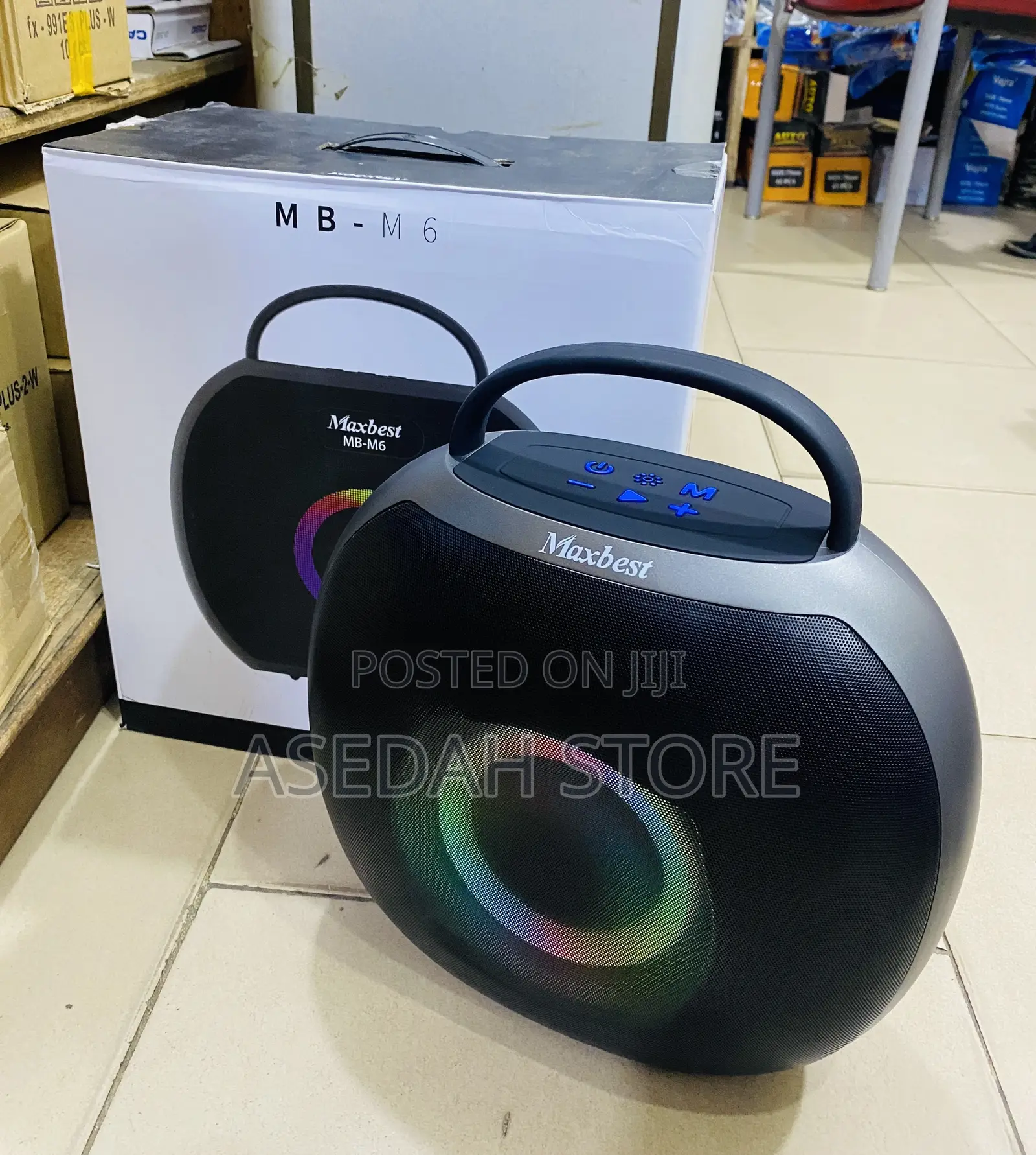 Super Bass Maxbest MB-M6 Rechargeable Speaker