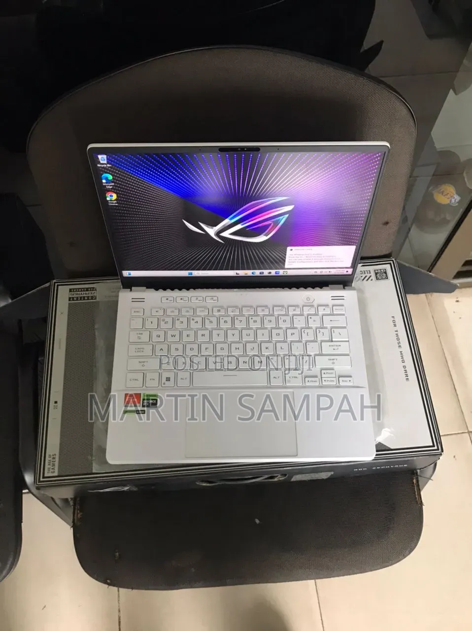 Laptop Asus ROG Zephyrus G14 16GB AMD Ryzen 9 SSD 512GB