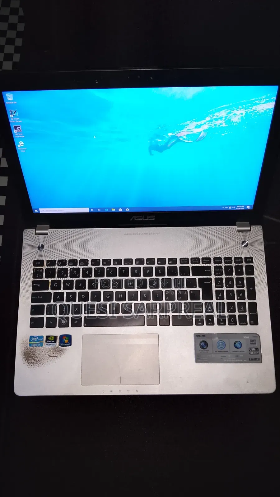 Laptop Asus A42JB 8GB Intel Core i7 SSD 500GB