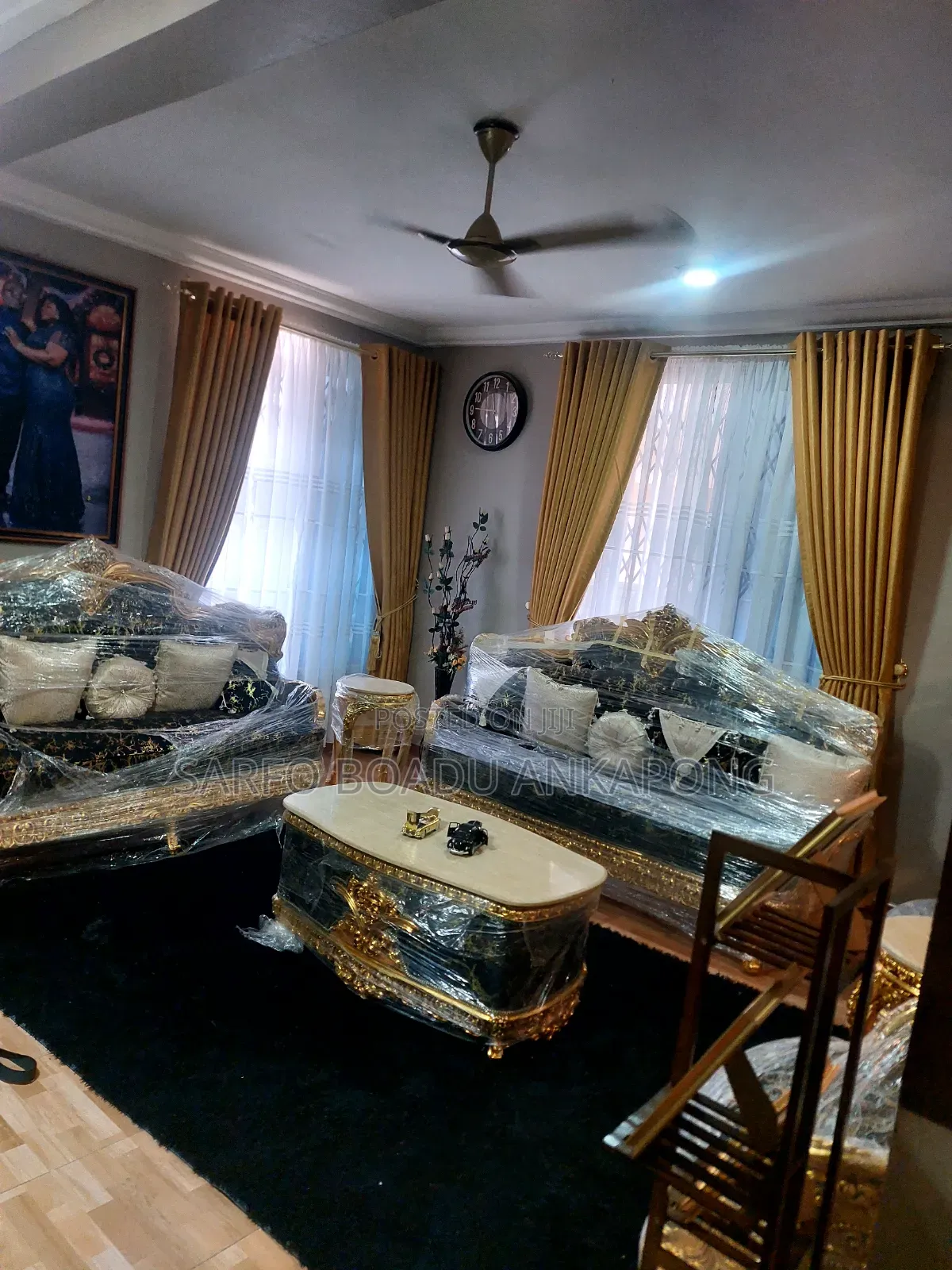 Loyalty Curtains Golden Colour