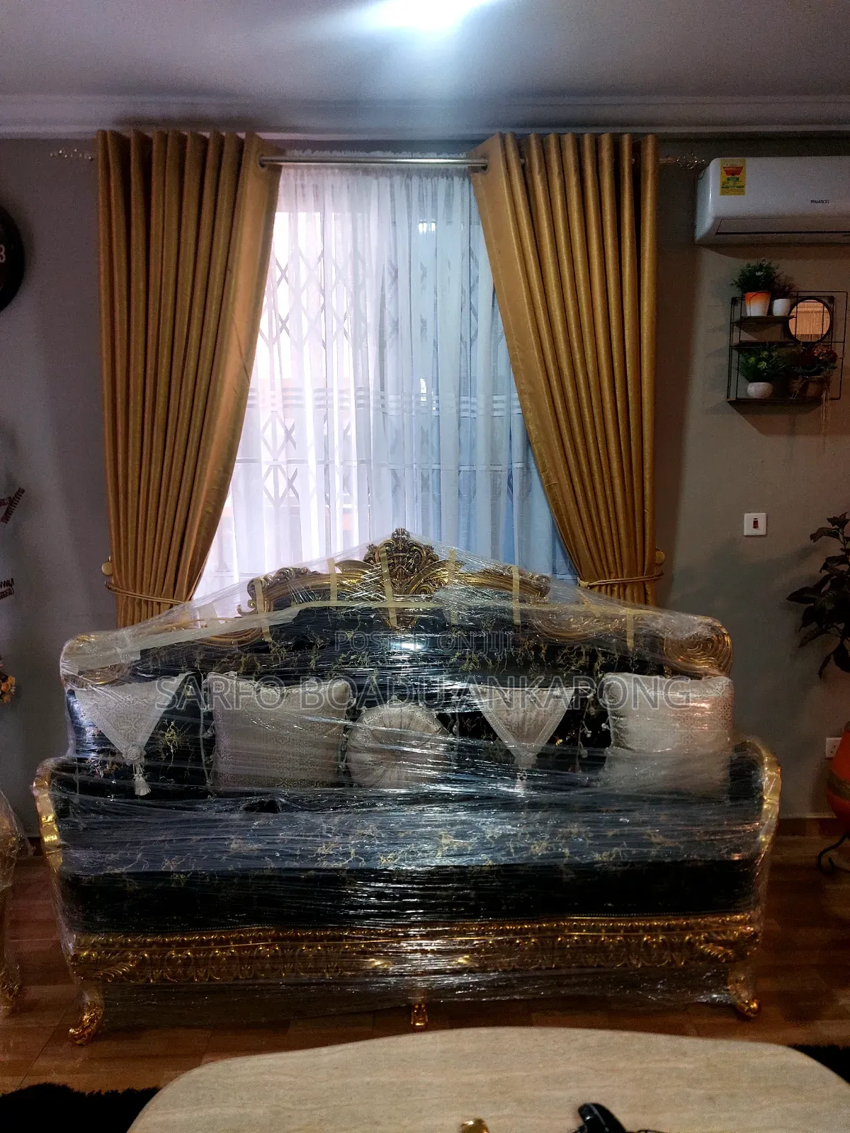 Loyalty Curtains Golden Colour
