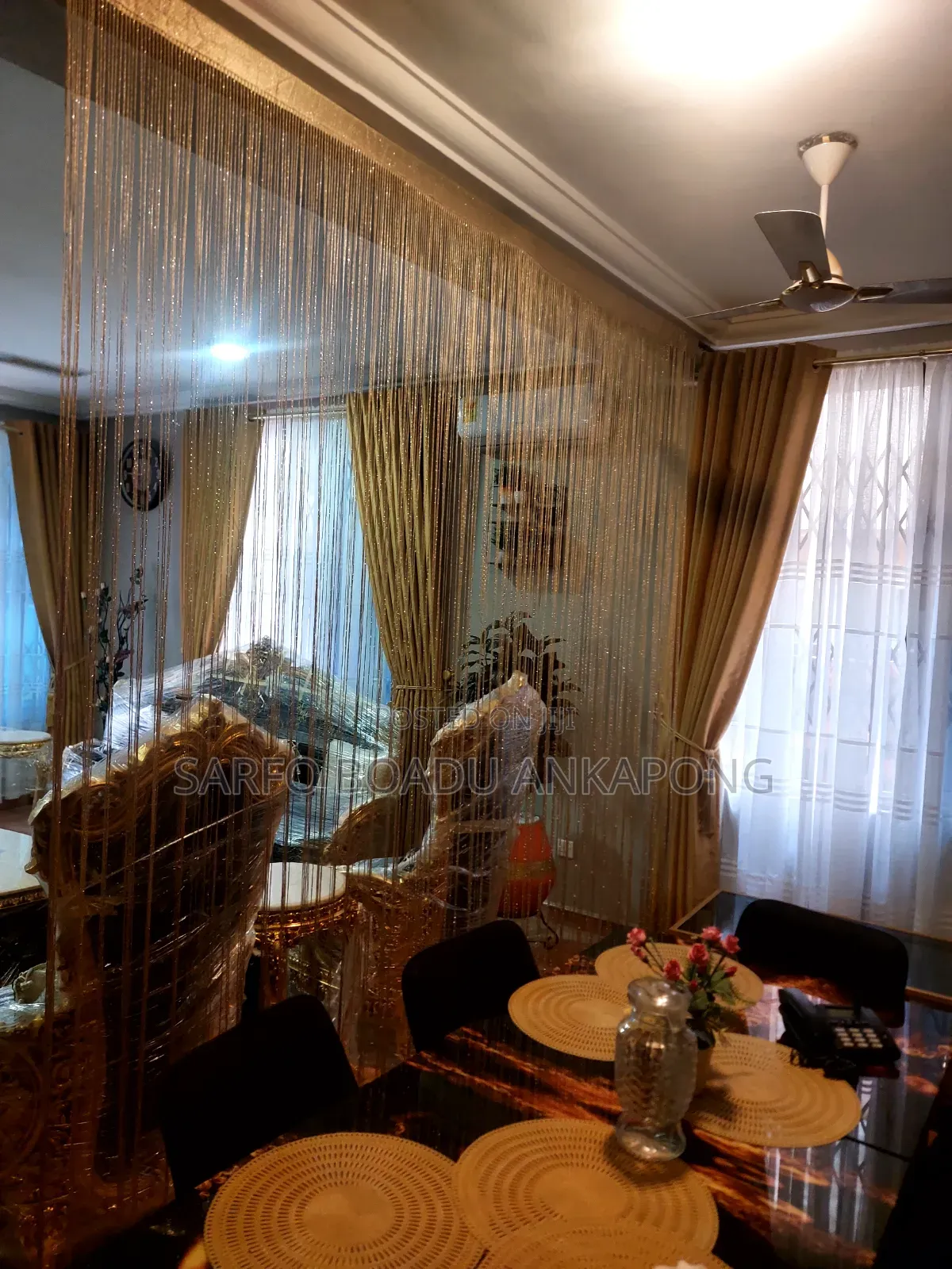 Loyalty Curtains Golden Colour
