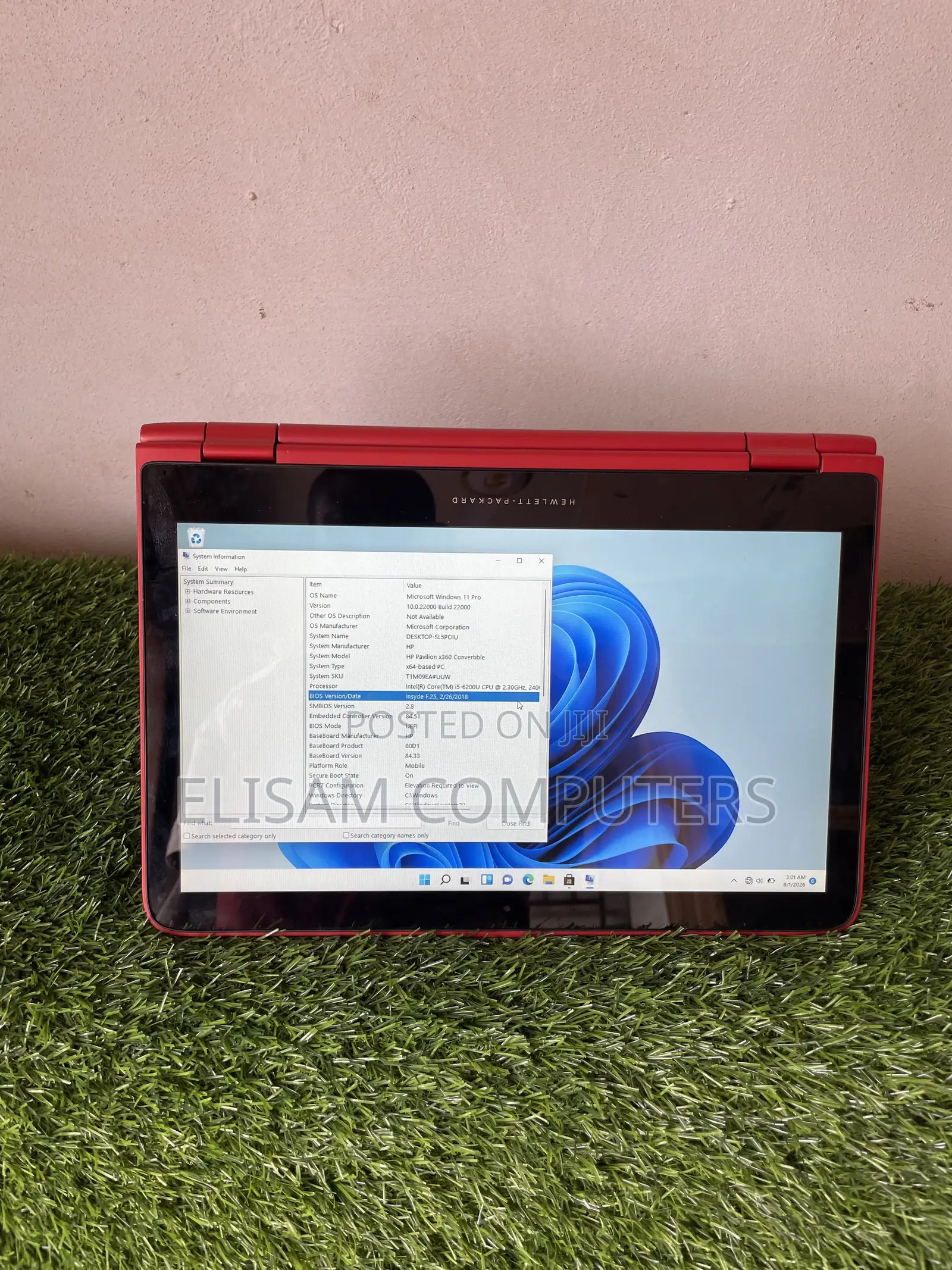 Laptop HP Pavilion x360 8GB Intel Core i5 SSD 256GB