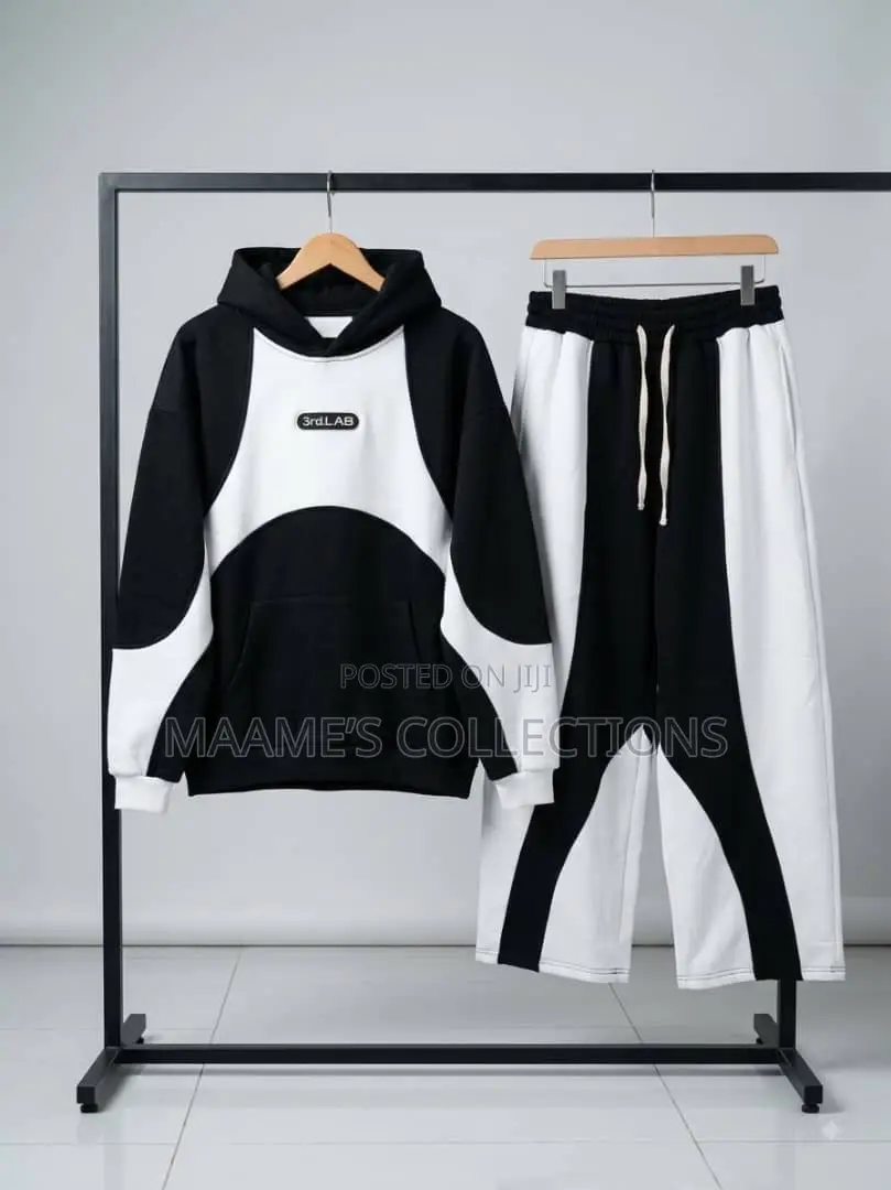 Men’s Hoodies and Jogger 2-Piece Tracksuit Set