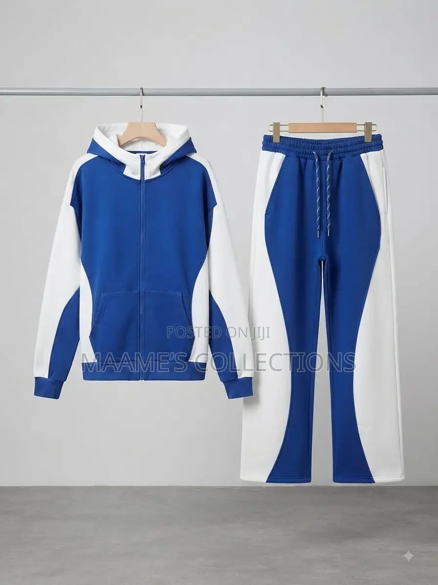 Men’s Hoodies and Jogger 2-Piece Tracksuit Set