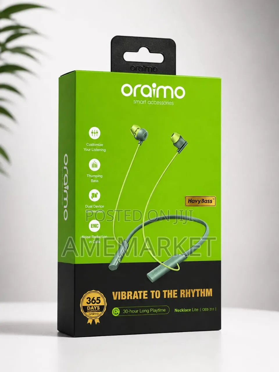 Oraimo Necklace Lite OEB-311 Wireless Neckband Earphones