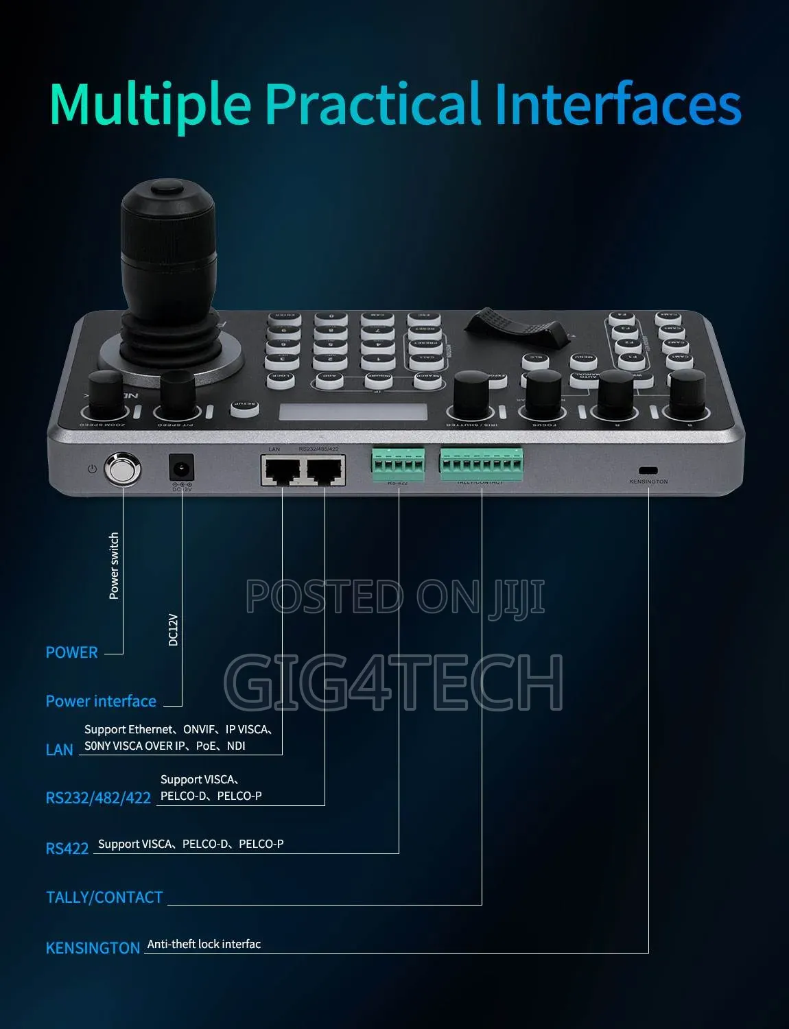 Feelworld Kbc20n Ndi PTZ Camera Controller