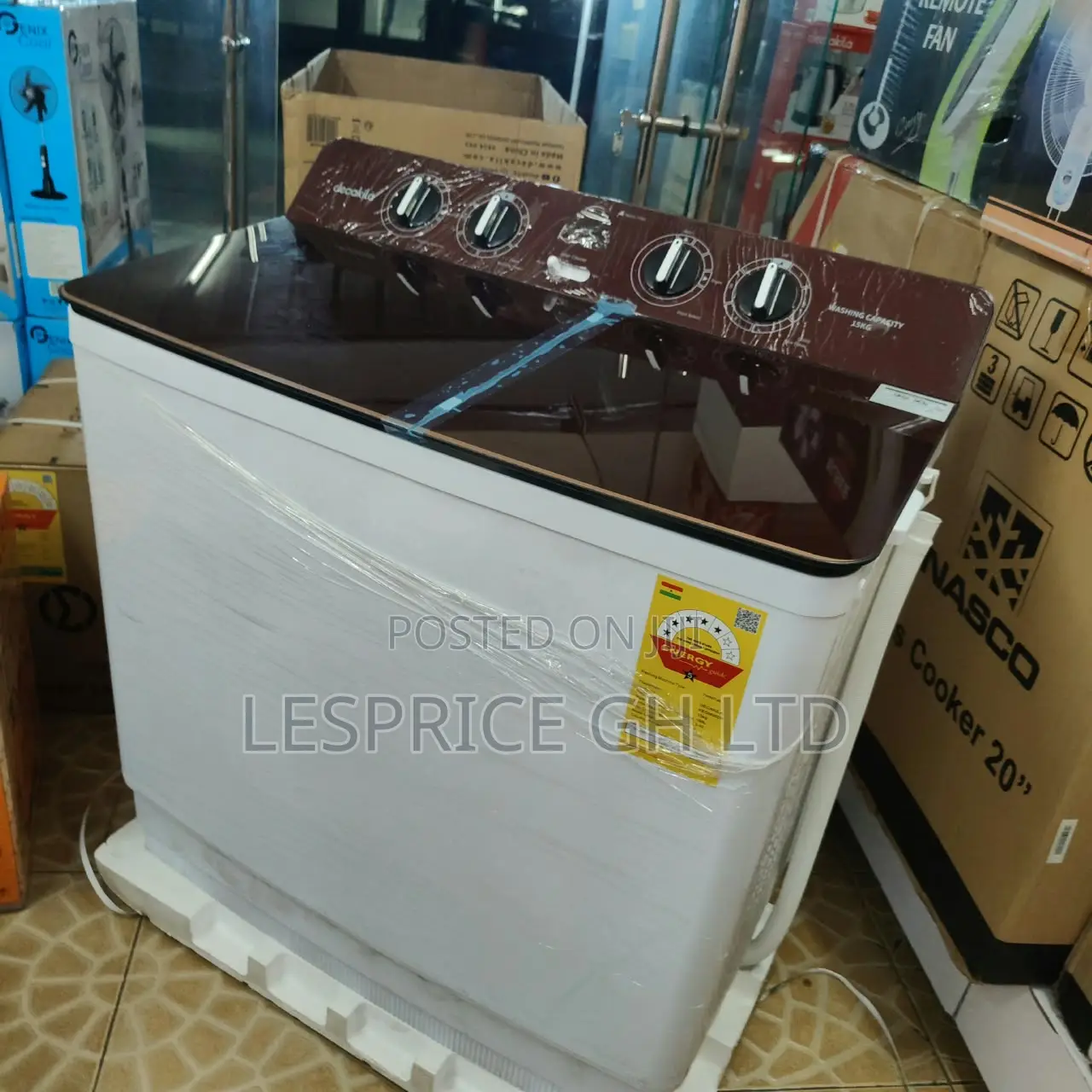 Clearance Sale on Our Finest 15kg Twin Tub Decakila Washing Machine