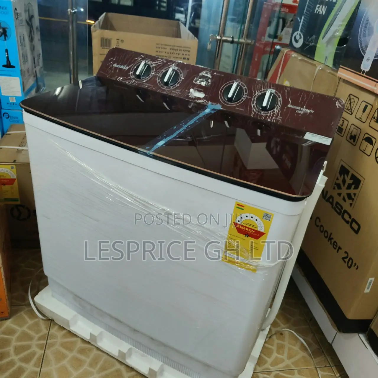 Clearance Sale on Our Finest 15kg Twin Tub Decakila Washing Machine