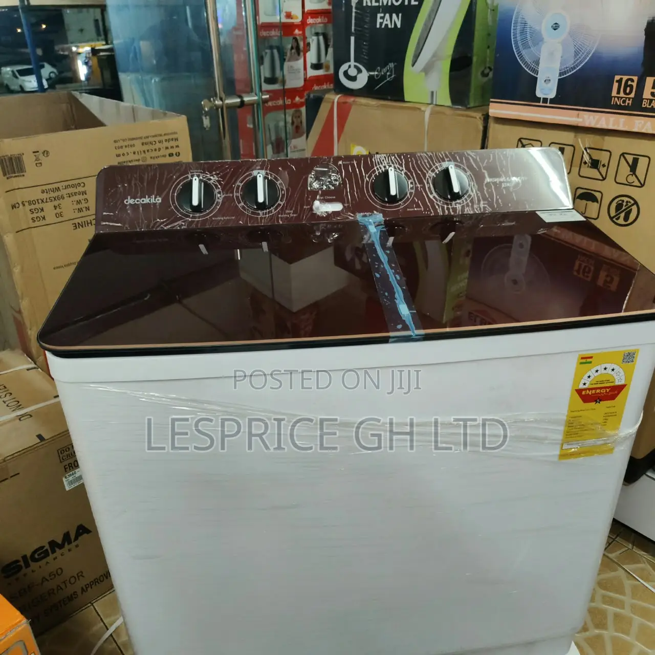 Decakila Numero Uno 15kg Twin Tub Washing Machine