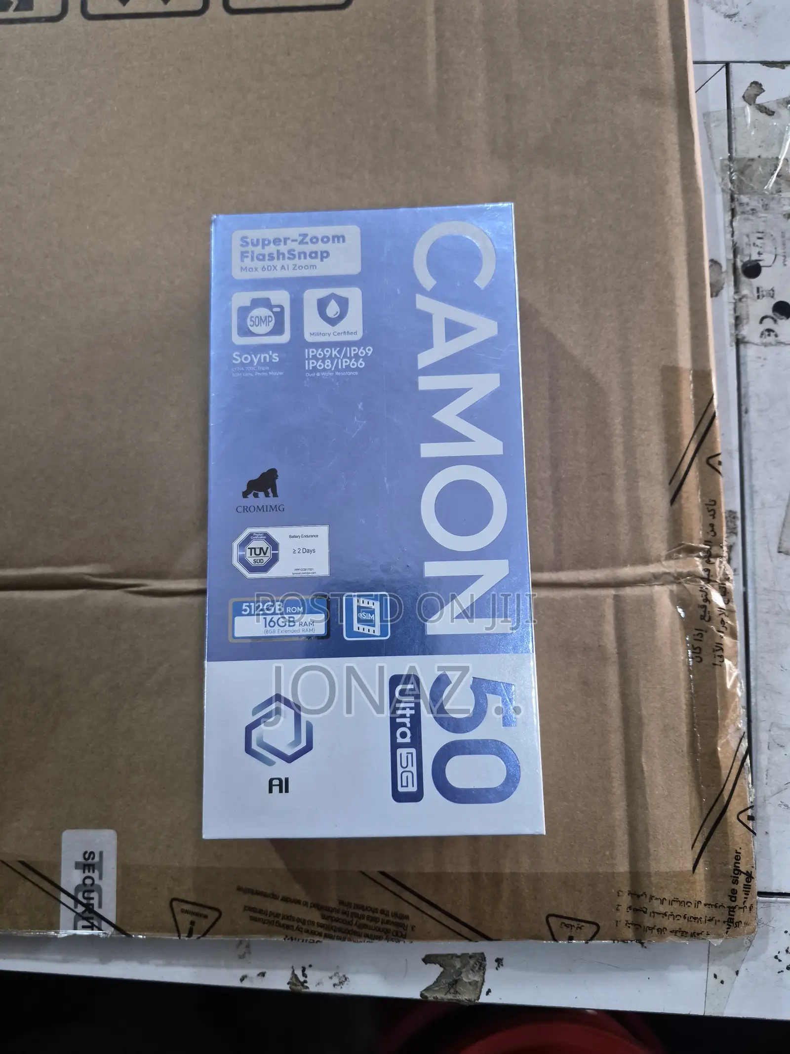 New Tecno Camon 50 Ultra 512 GB Purple