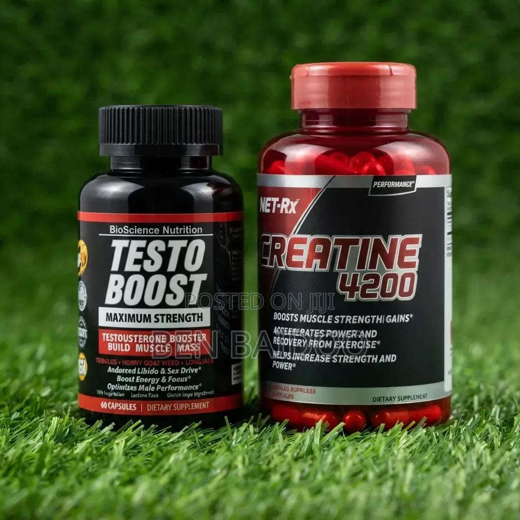 Creatine Capsules Testoboost Supercharger