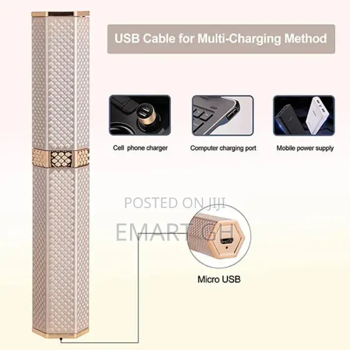 Women's USB Rechargeable 4-in-1 Electric Shaver: Face, Body, Eyebrow