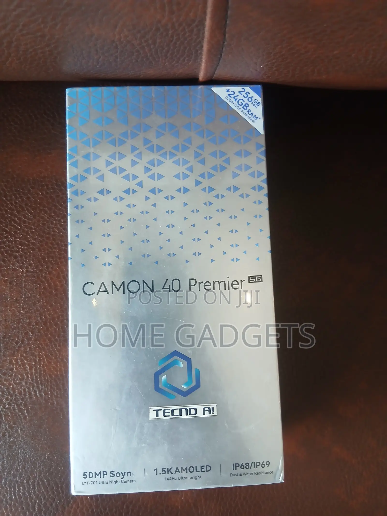 New Tecno Camon 40 Premier 5G 256 GB Black