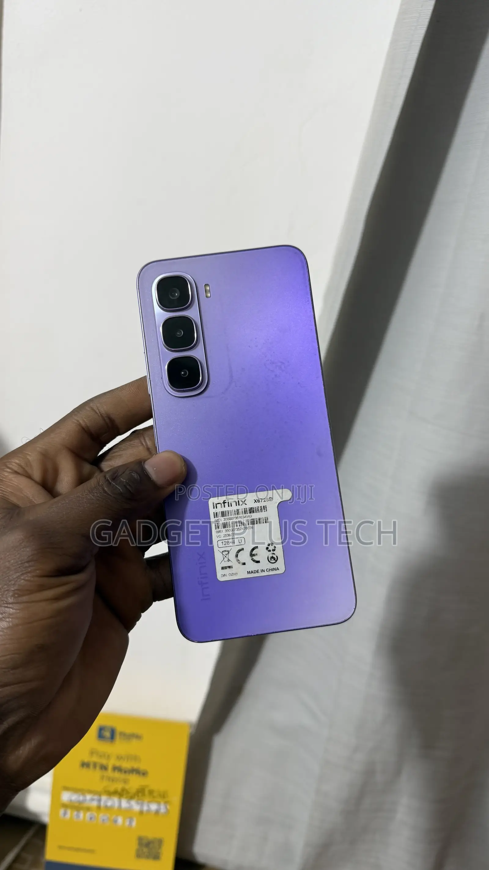 Infinix Hot 60i 128 GB Black