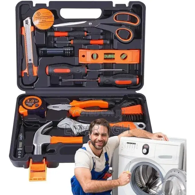 15 in 1 Hardware Tools Set - Complete Basic Repair Tool Kit