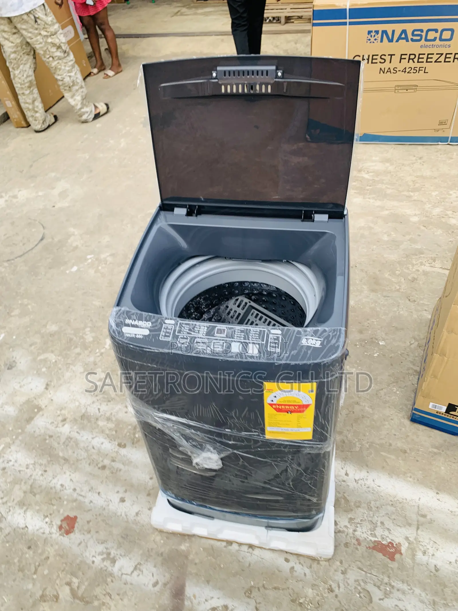 Authentic Nasco 8KG Top Load Fully Automatic Washing Machine NASTL-B80