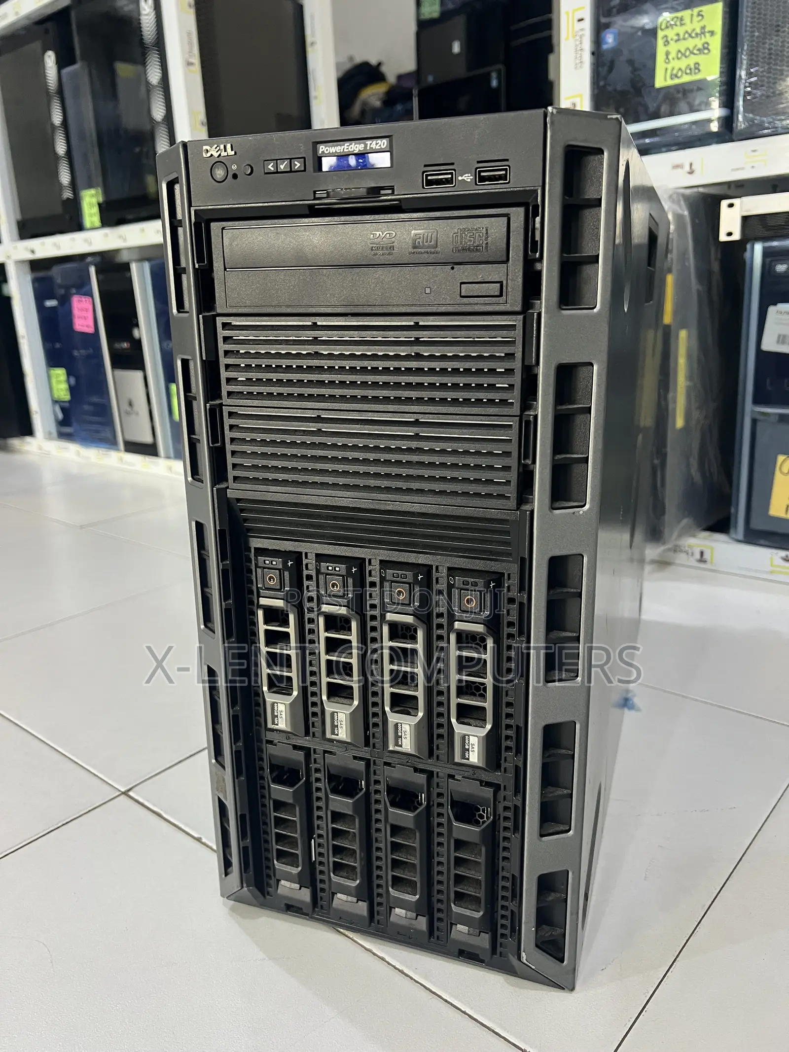 Server Dell PowerEdge T430 64GB Intel Xeon HDD+SSD 4T