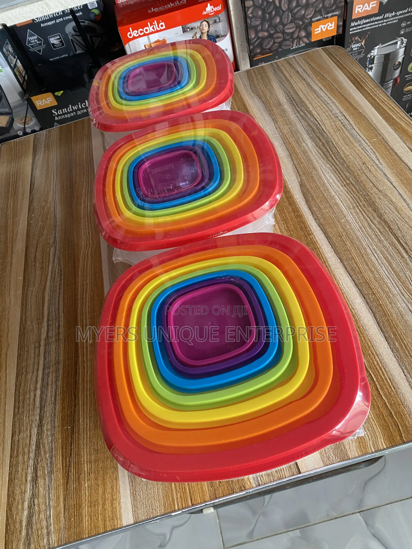 7pcs Kitchen Food Storage Container Set
