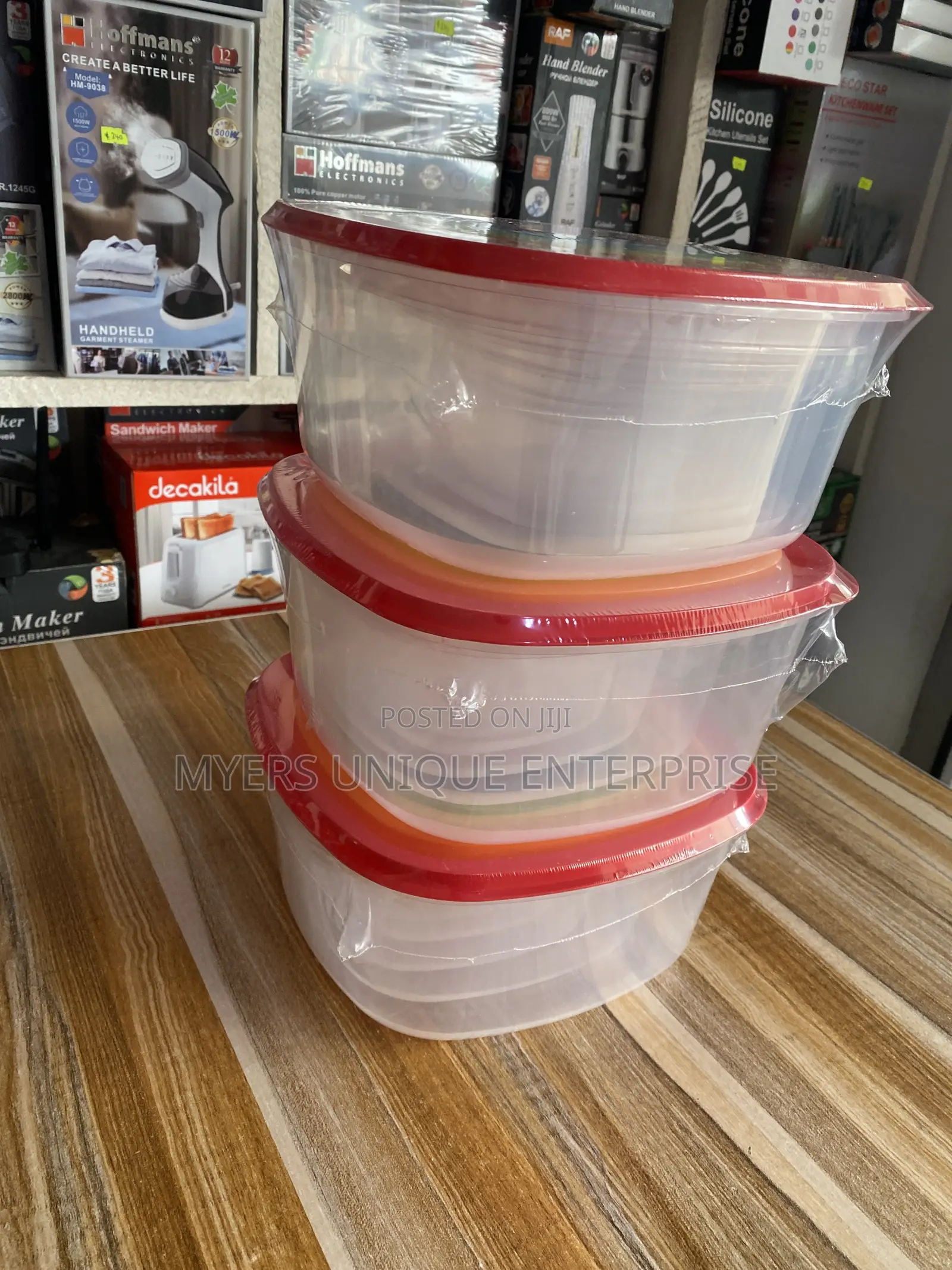 7pcs Plastic Container Set for Leftovers
