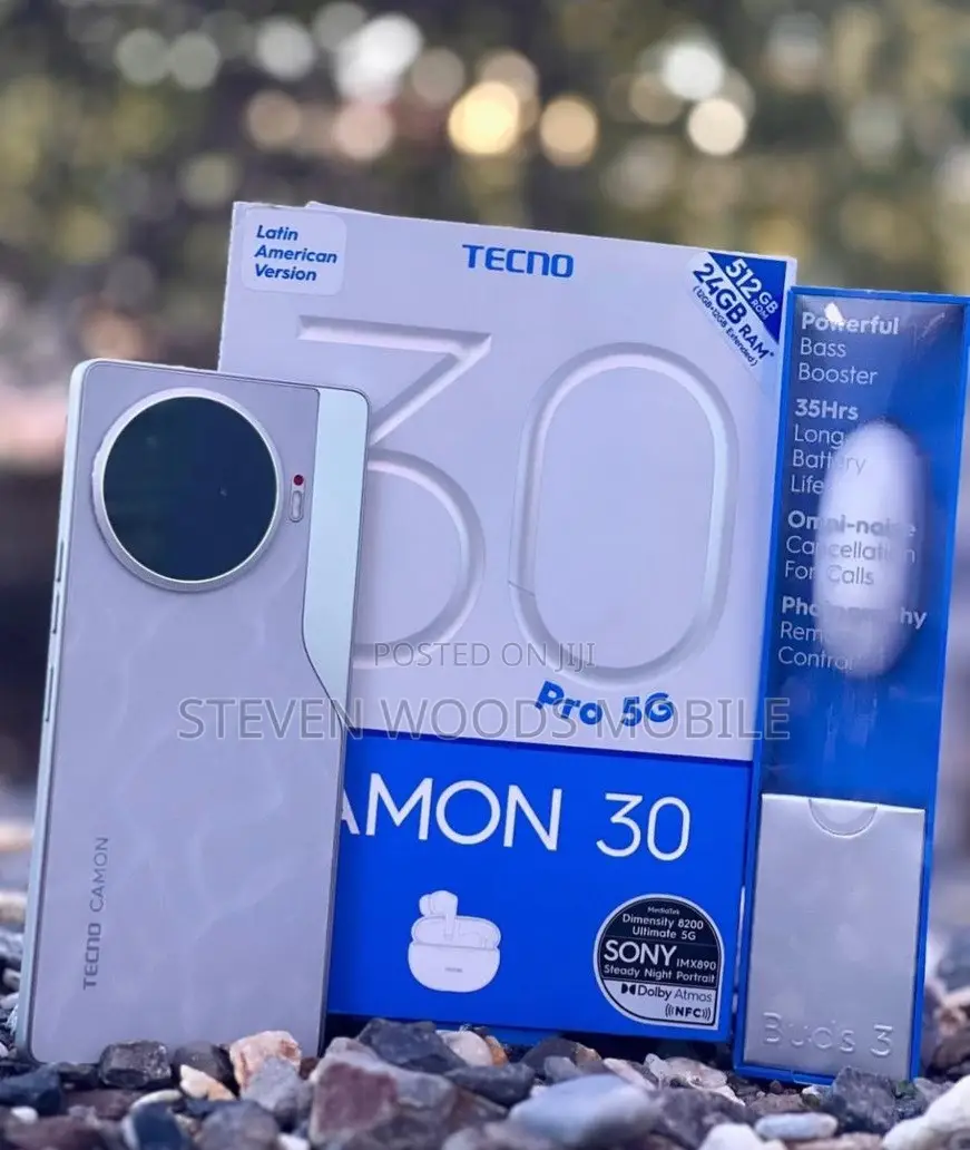 New Tecno Camon 30 Pro 5G 512 GB White
