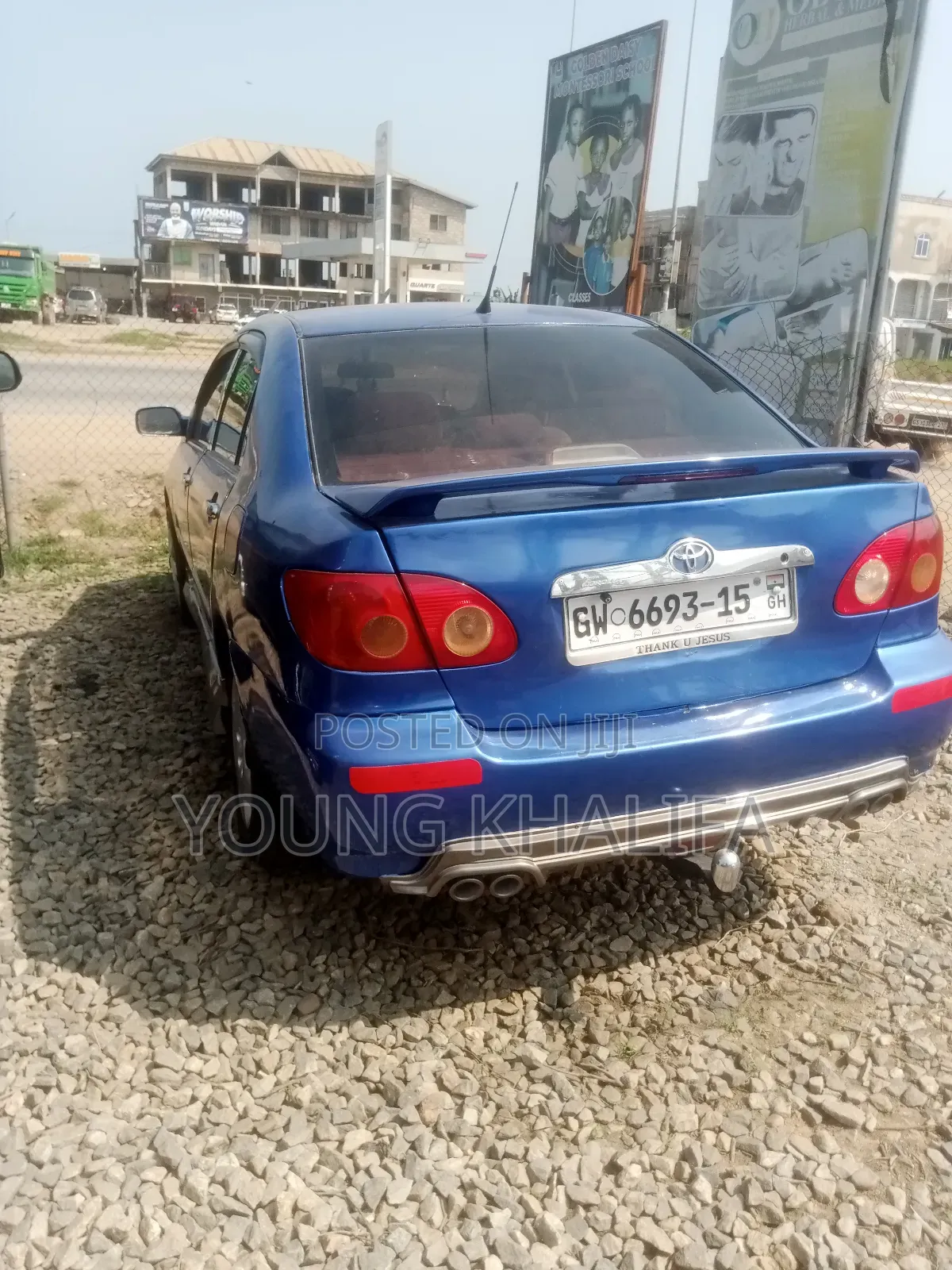 Toyota Corolla 2007 Blue