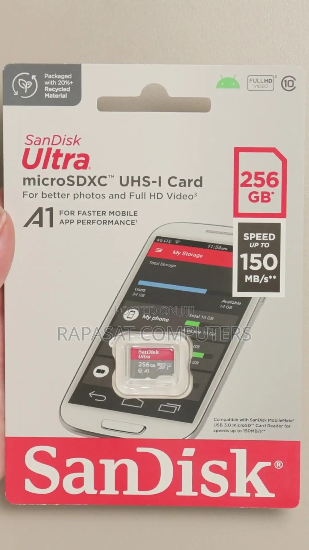 SanDisk 256GB MicroSD Card